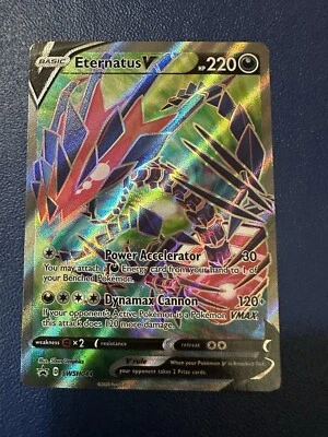 Eternatus V SWSH044 SWSH: Sword & Shield Promo Cards Holo - Image 1 of 2