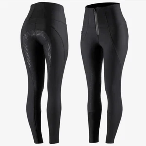 ¡Nuevo! Pantalones térmicos de silicona para mujer marca Horze 'Lydia' asiento completo ¡2 colores! - Imagen 1 de 13