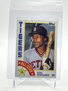 1984 Topps Lou Whitaker Baseball Card #398 NM-Mint FREE SHIPPING