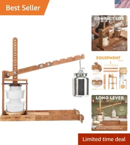 Moisture-Resistant Dutch Cheese Press with Lever – Perfect for DIY Cheese Making - Picture 1 of 8