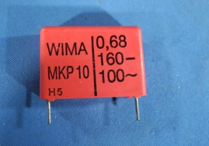 4pcs - WIMA MKP10 0.68uF (0,68µF) 160V 5% Capacitor NOS (Fast USA Shipping!) - Picture 1 of 8