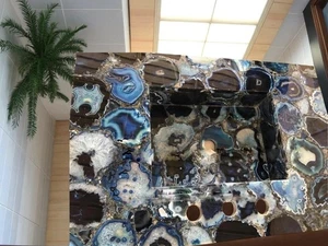 20"x15"x6" Achat Badezimmer Waschbecken Gefäß Badezimmer Waschtisch Waschbecken zur Einweihung Deko - Bild 1 von 7