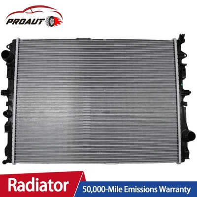 Aluminum Radiator for Mercedes-Benz S213 W213 W222 C238 GLC300 E400 S600 S65 AMG - Image 1 of 4