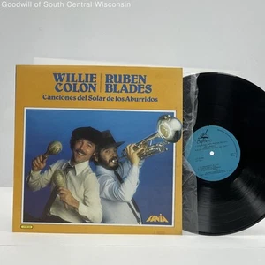 Willie Colón & Ruben Blades 'Canciones Del Solar De Los Aburridos' Venezuelan Lp - Picture 1 of 6