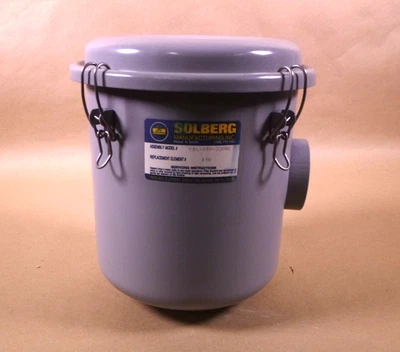 CSL-850-200HC Solberg 2″ FNPT Inlet Vacuum Filter New Surplus - Image 1 of 4