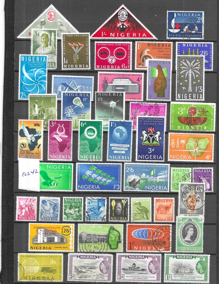SELLOS DE NIGERIA (C0242) Foto 1 de 1