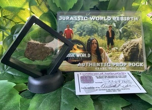 Jurassic World Rebirth Filming Location Prop Rock Relic - Picture 1 of 7
