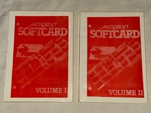Microsoft SoftCard Manuals for Apple II Computer Volume 1 2 - Afbeelding 1 van 6
