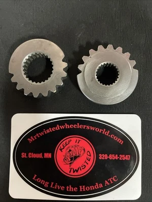 Honda ATC OEM ATC200x 200x 1983 1984 1985 Kick Start Gears Set 17-118 - Image 1 of 4