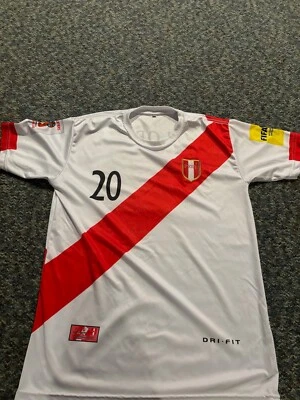 Набор реплик Peru International Dri-Fit No20 Flores Russia 2018 чемпионат мира мужской размер XL - Изображение 1 из 3