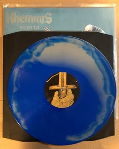 LP:  KHEMMIS - Hunted  LIMITED BLUE SILVER VINYL NEW UNPLAYED - Picture 1 of 3