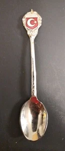 Gorgeous TURKEY TURKIYE Souvenir Spoon Ornate 4 1/2" Collector Spoon - Picture 1 of 2