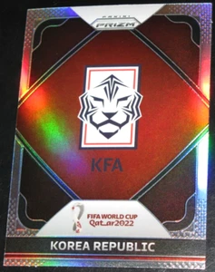 2022 Prizm World Cup Korea Republic Silver Prizm Team Badges #15 South Korea - Picture 1 of 2
