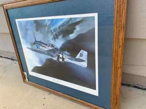 Maj. George E. Preddy Jr. Fighter Mustang Cripes A Mighty 3rd by Mark Waki 1984 - Picture 1 of 3
