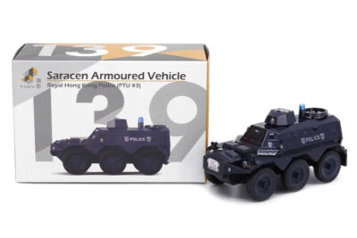  Tiny 1:72 SARACEN armored vehicle Royal H.K. Police PTU #3 (AM6977) in box - Image 1 of 4