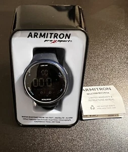 Armitron Sport Unisex Digital Chronograph Silicone Strap Watch, 40/8423 / X - Picture 1 of 4