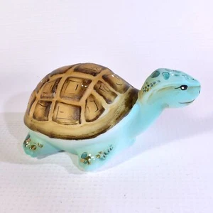 Letrero de artista de edición limitada de tienda de regalos Fenton tortuga - Imagen 1 de 4