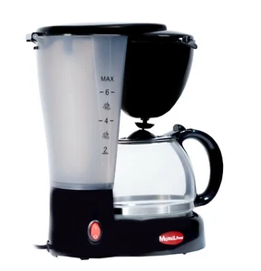 CAFETERA ELECTRICA DE GOTEO CAFE AMERICANO FILTRO EXTRAIBLE 6 TAZAS 0,6L 550W - Imagen 1 de 5