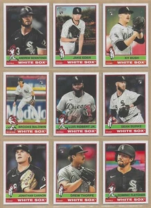 2025 Topps Heritage CHICAGO WHITE SOX Base Team Set of (12) Benintendi Robert + - Picture 1 of 2