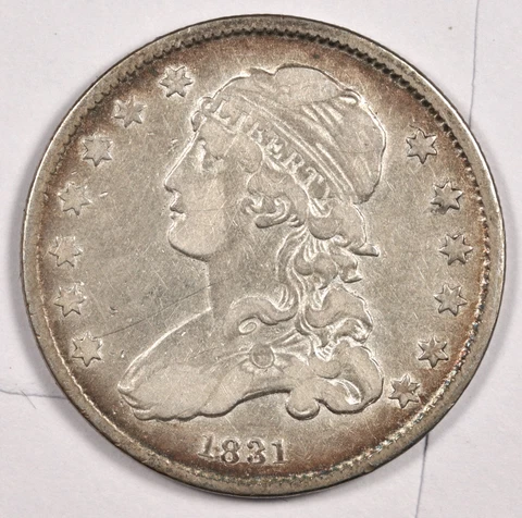 1831 Bust Quarter.  F-VF.  178960 Cover