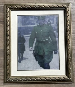 Michael Collins Irish Framed Print Souvenir Collectors Item - Picture 1 of 10