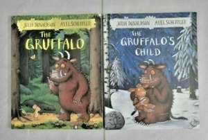 THE GRUFFALO / THE GRUFFALO'S CHILD Julia Donaldson ~ Lge PB x 2 - Picture 1 of 2