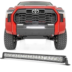 For 2022-2025 Toyota Tundra 20" LED Slim Line Bumper Single Row Work Light Bar - Picture 1 of 14