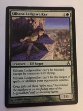 MTG Magic The Gathering - Silhana Ledgewalker - Guildpact - LP