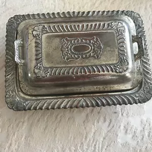 Vassoio e piatto con coperchio placcato argento vintage Amerexware miniatura Giappone occupato - Foto 1 di 3