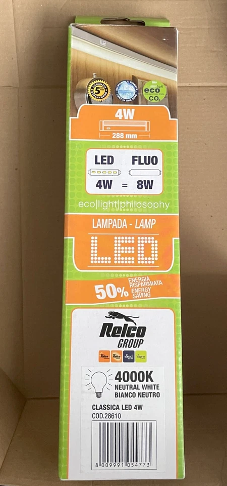 Reglette LED Classica 288mm 4W – Cod.28610 - Immagine 1 di 1