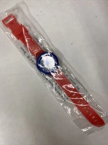 Orologio Vintage Rosso Kool-Aid Uomo Bambino Da Collezione Promo Digitale Plastica (kp) NUOVO - Foto 1 di 3