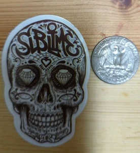 SUBLIME Skull Music Rock Band Sticker Adhesive Decal Decor - Picture 1 of 1
