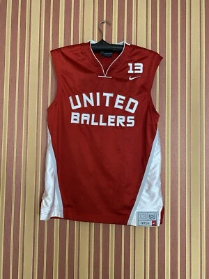 Nike Baloncesto UNITED BALLERS Steve NASH # 13 Camiseta Estilo Libre L ROJA Foto 1 de 4