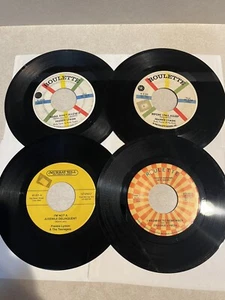 Frankie Lymon 45 Lot: I Promise To Remember/ Mama Don't Allow...Rock & Roll, R&B - Picture 1 of 5
