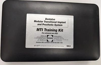 MK3 MTI Training Ki -Dentatus Modular Transitional Implant and Prosthetic System - Изображение 1 из 2