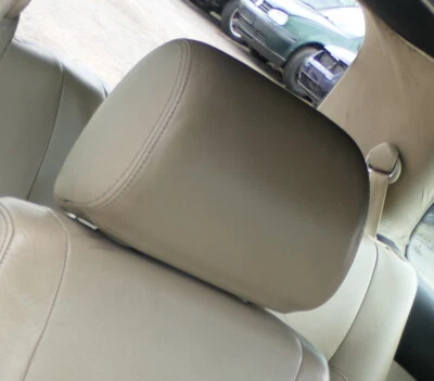 VW Golf 4 Bora headrest front or rear front beige leather - Image 1 of 3