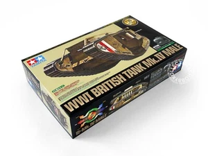 Tamiya 1/35 RC WWI British Tank MK.IV Male w/Actcom 2.4GHz Radio Control System! - Picture 1 of 24