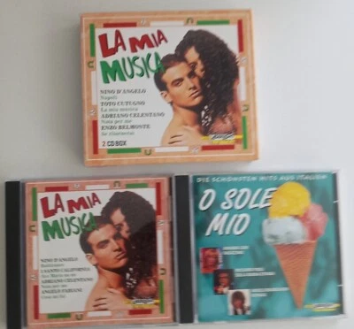 O sole mio-Die schönsten Hits aus Italien -Fogli, Amanda Lear 2Cd 1996 Wie Neu - Bild 1 von 4