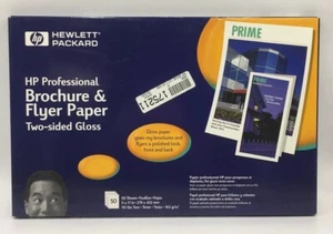 Profesjonalny papier broszurowy i ulotkowy HP 11" x 17" 50 arkuszy 110 funtów - Zdjęcie 1 z 2