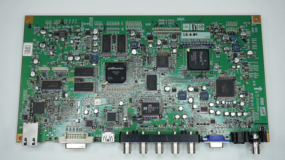 Mitsubishi WD8200U MAIN PWB NEW OEM 935A155O03 A-0032 - Image 1 of 3