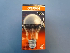 OSRAM/RADIUM Special Glühlampe E27 100W Kuppe SILBER Kopfspiegel - Bild 1 von 6
