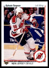 1990-91 Upper Deck Sylvain Turgeon Hockey Cards #70