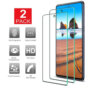 2Pack Tempered Glass Screen Protector for Samsung Galaxy S21 FE 5G - Picture 1 of 7