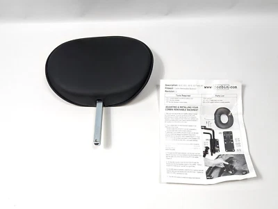 Respaldo Corbin Estándar Moto Negro con Tacos Cromados 297-S Foto 1 de 4