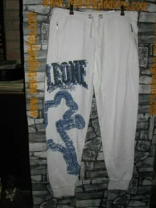Vintage Leone 1947 Boxen Boxen Baumwolle lange Hose 90er Italy Made - Bild 1 von 2
