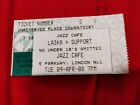 Laika (Moonshake) Concert Ticket 04.04.2000 London Jazz Cafe Camden Karte Gig