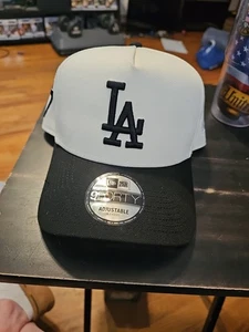 Los Angeles Dodgers Shohei Ohtani White/Black 9FIFTY New Era Hat cap Snapback - Picture 1 of 4