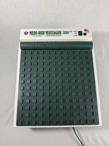 Medi Rub Vibrating Foot Massager 2000 Plus Model MR-3F MediRub RARE AND TESTED - Picture 1 of 5