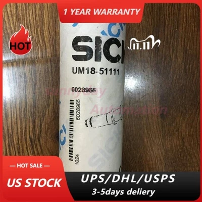 1pcs new sick Ultrasonic sensor UM18-51111 in box - Image 1 of 3