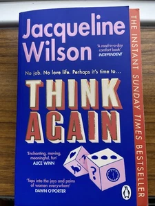 Think Again by Jacqueline Wilson (Penguin paperback 2025) - Picture 1 of 4